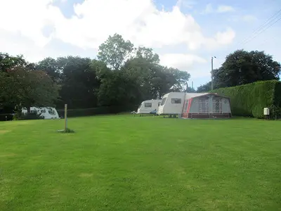 A view of the campsite